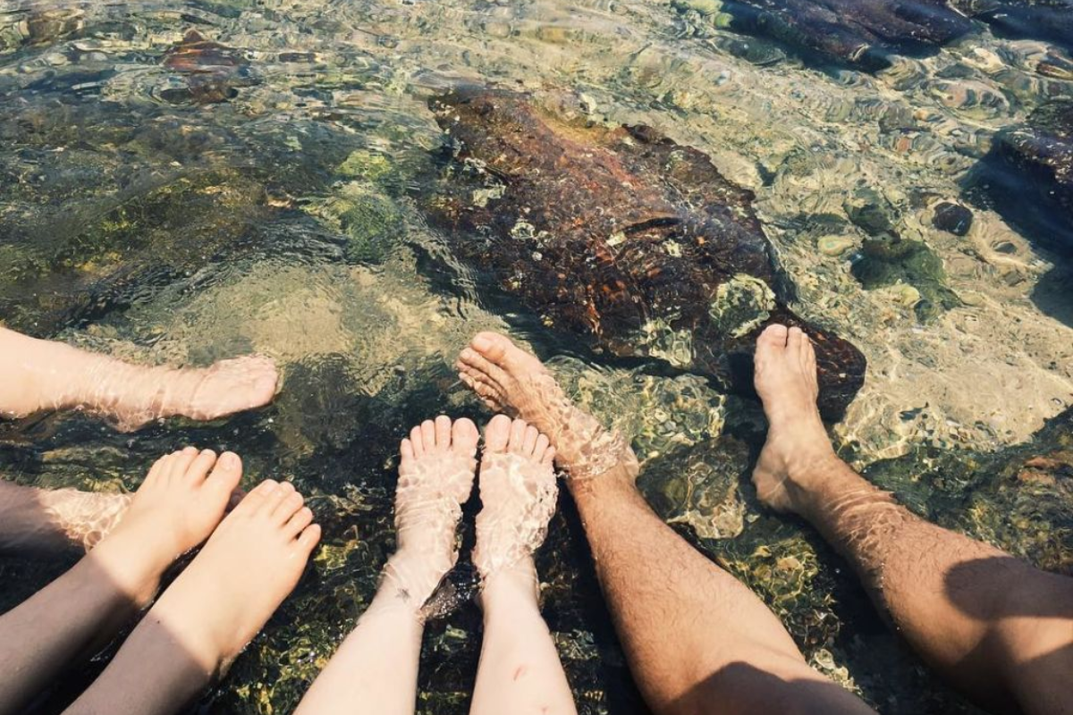 Pure like crystal in Ganh Dau waters